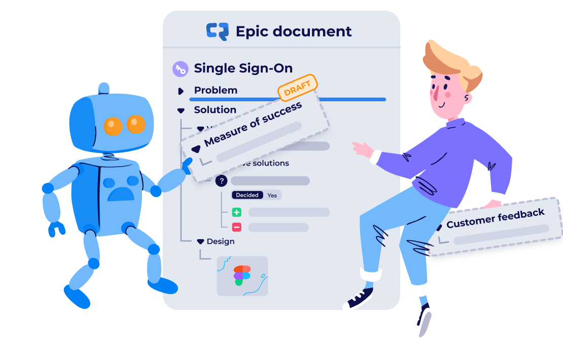 Epic document supported by Delibr AI